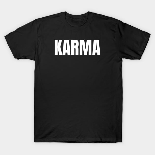 KARMA T-Shirt by Jitesh Kundra